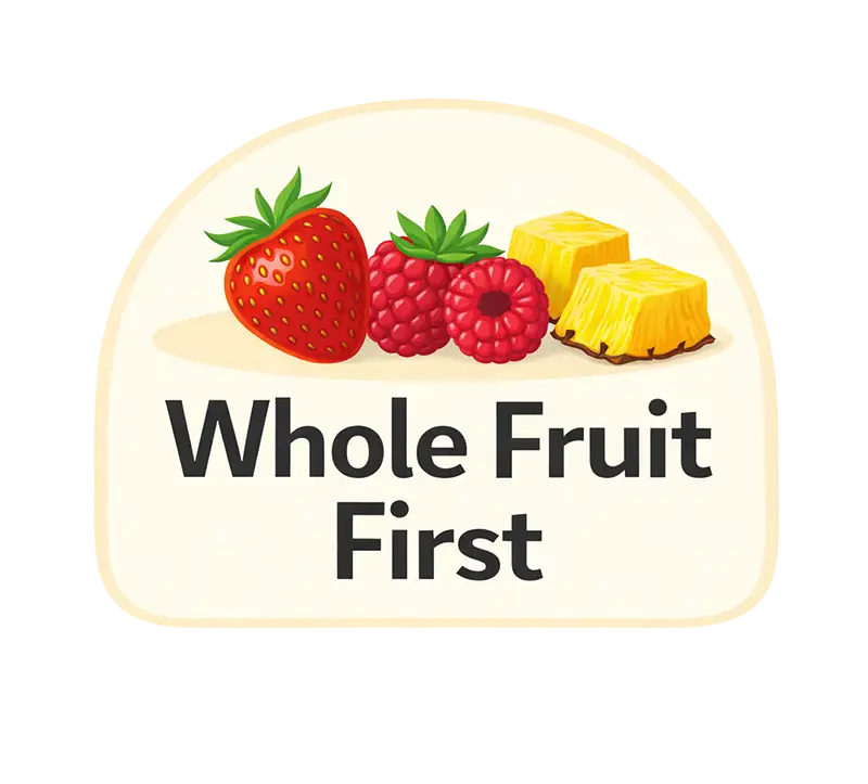 Whole Fruit First seal